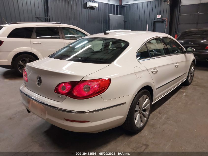 2012 Volkswagen Cc Sport VIN: WVWMP7AN3CE515162 Lot: 39433595