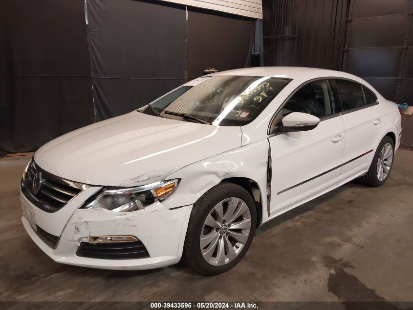 2012 Volkswagen Cc Sport VIN: WVWMP7AN3CE515162 Lot: 39433595