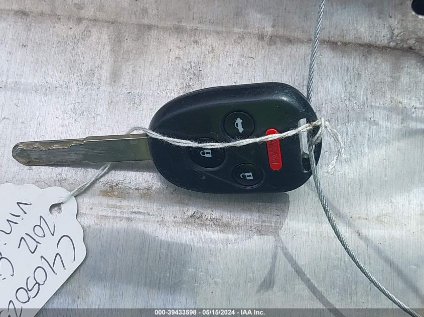 2012 Honda Civic Lx VIN: 2HGFB2F52CH324989 Lot: 39433598