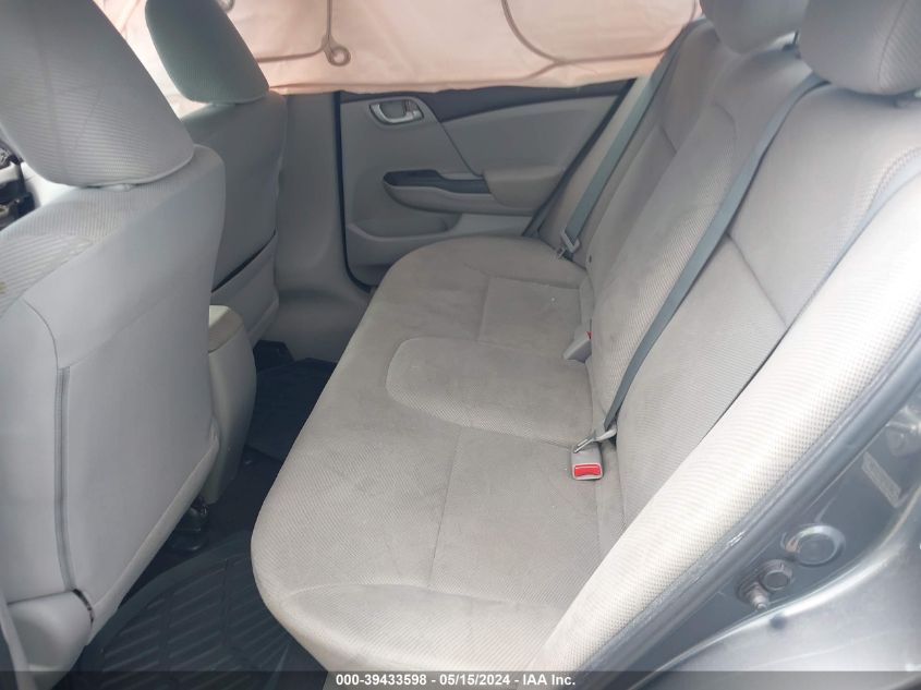 2012 Honda Civic Lx VIN: 2HGFB2F52CH324989 Lot: 39433598