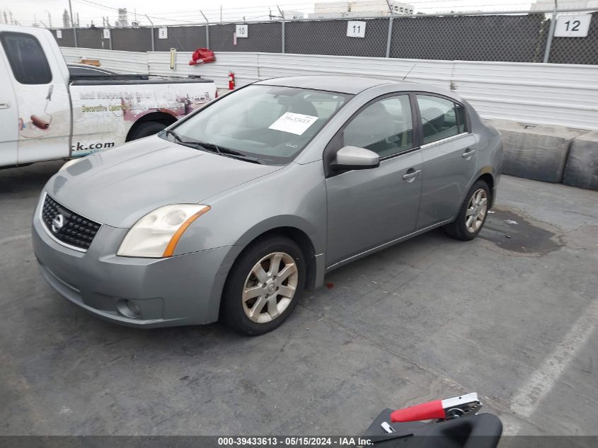 2008 Nissan Sentra 2.0S VIN: 3N1AB61E78L719386 Lot: 39433613