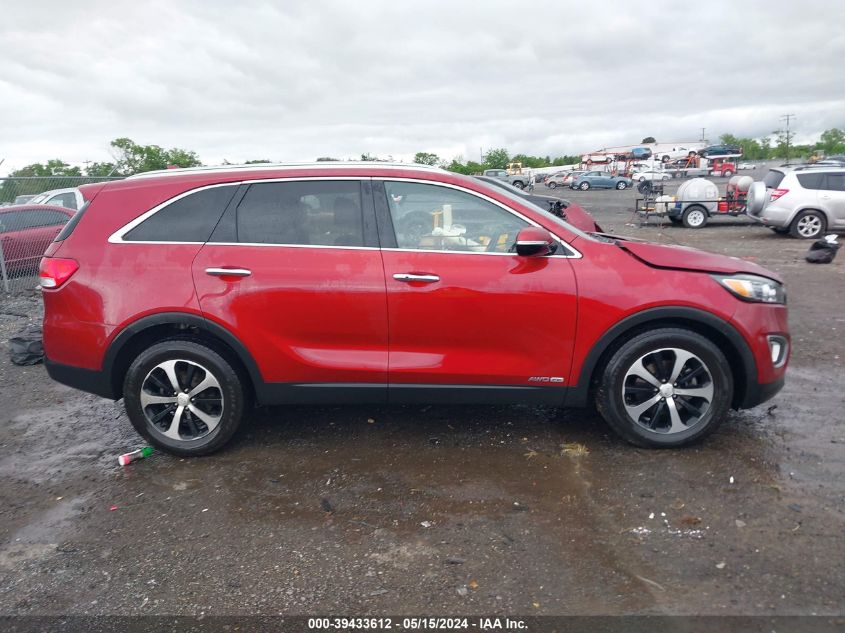 2017 Kia Sorento 3.3L Ex VIN: 5XYPHDA54HG244507 Lot: 39433612