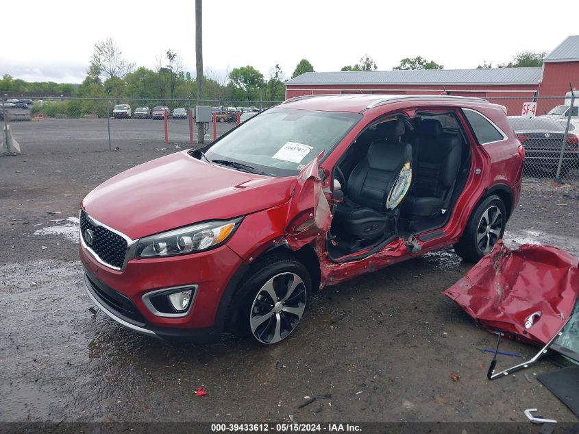 2017 Kia Sorento 3.3L Ex VIN: 5XYPHDA54HG244507 Lot: 39433612