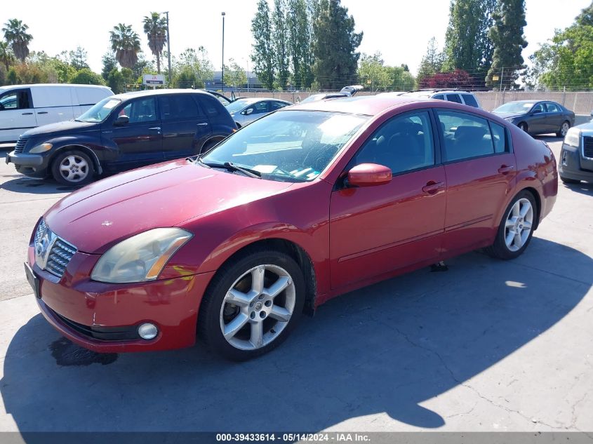 2006 Nissan Maxima 3.5 Se VIN: 1N4BA41E16C827364 Lot: 39433614