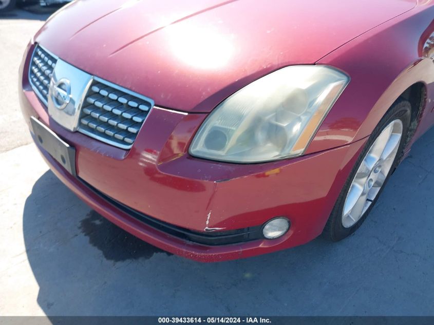 2006 Nissan Maxima 3.5 Se VIN: 1N4BA41E16C827364 Lot: 39433614