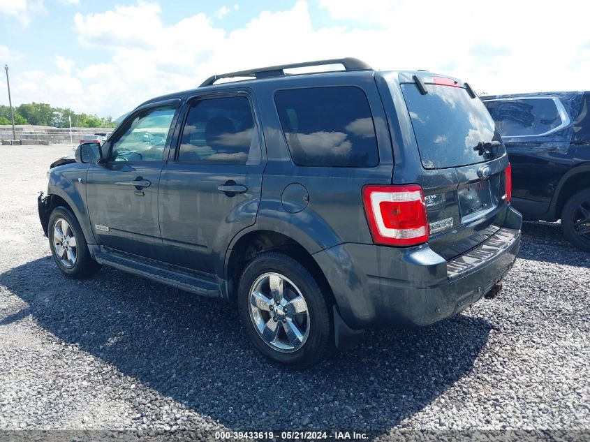 1FMCU94118KB34245 2008 Ford Escape Limited