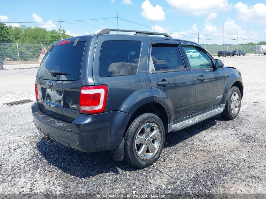 1FMCU94118KB34245 2008 Ford Escape Limited