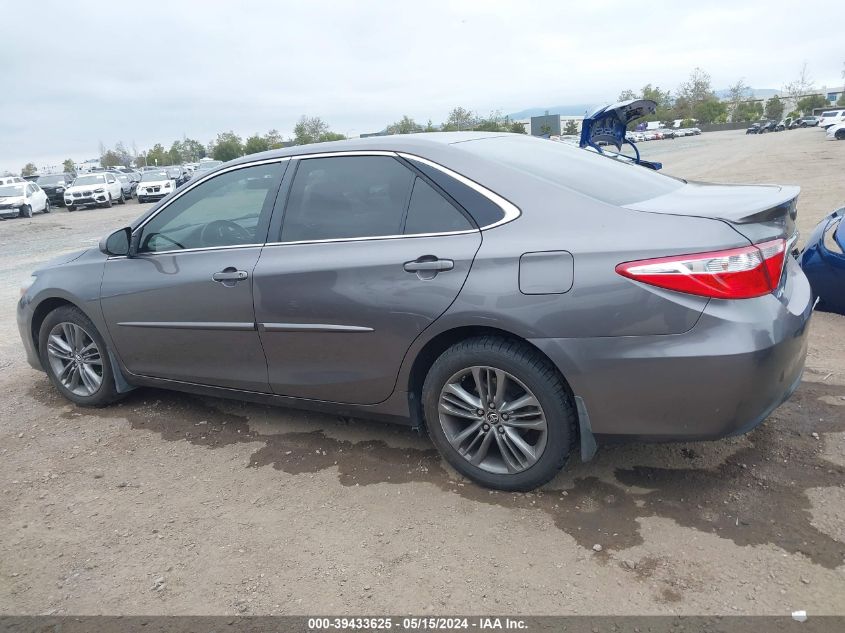 2015 Toyota Camry Se VIN: 4T1BF1FK9FU941854 Lot: 39433625