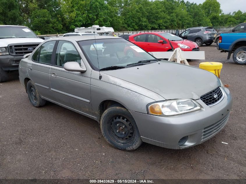 2002 Nissan Sentra Gxe VIN: 3N1CB51A72L554950 Lot: 39433629