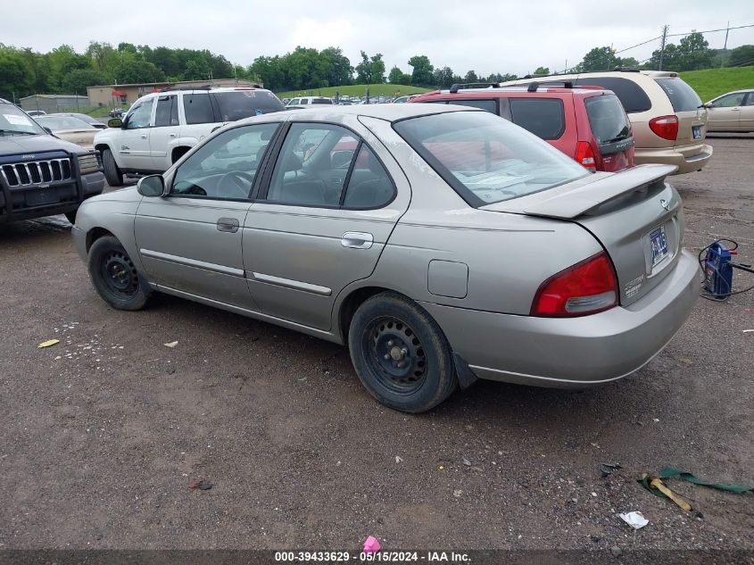 2002 Nissan Sentra Gxe VIN: 3N1CB51A72L554950 Lot: 39433629