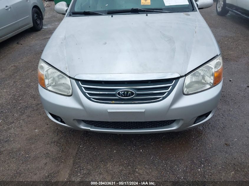 2008 Kia Spectra Ex VIN: KNAFE121785508498 Lot: 39433631