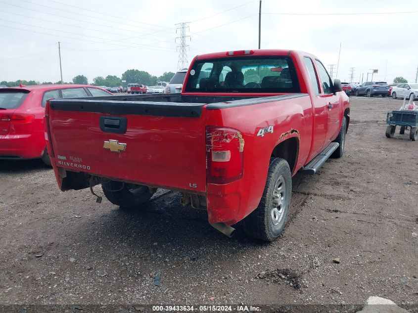 2011 Chevrolet Silverado 1500 Work Truck VIN: 1GCRKPE34BZ186878 Lot: 39433634