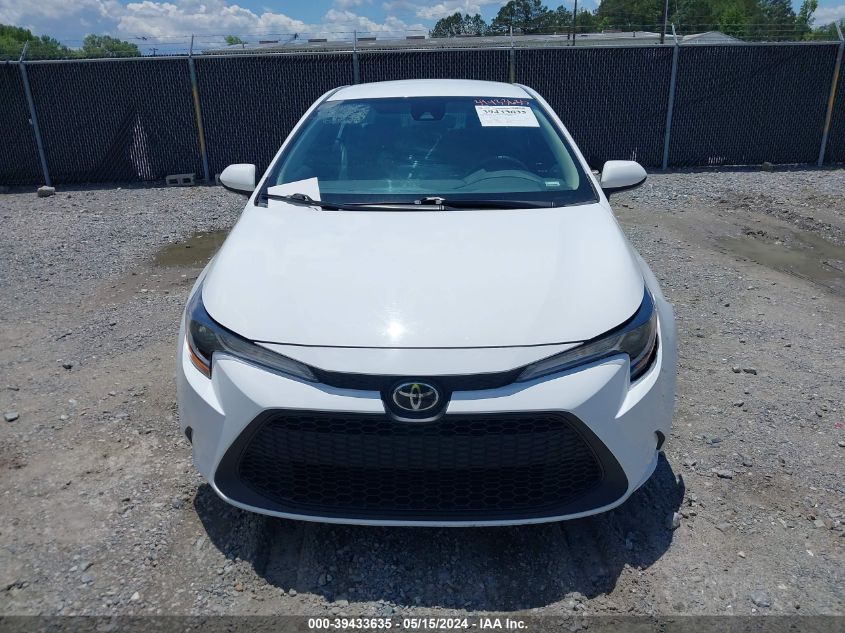 2022 Toyota Corolla Le VIN: 5YFEPMAE7NP278197 Lot: 39433635