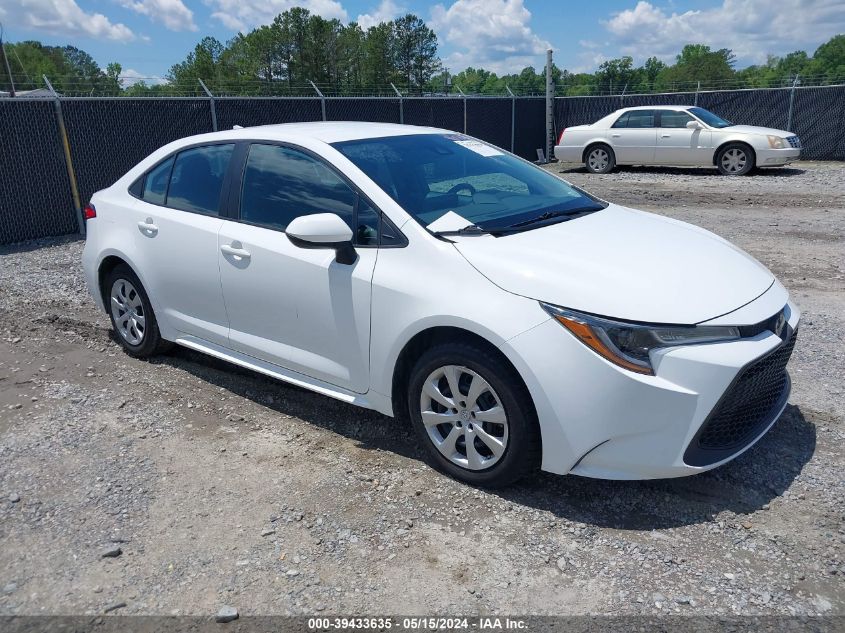 2022 TOYOTA COROLLA LE - 5YFEPMAE7NP278197