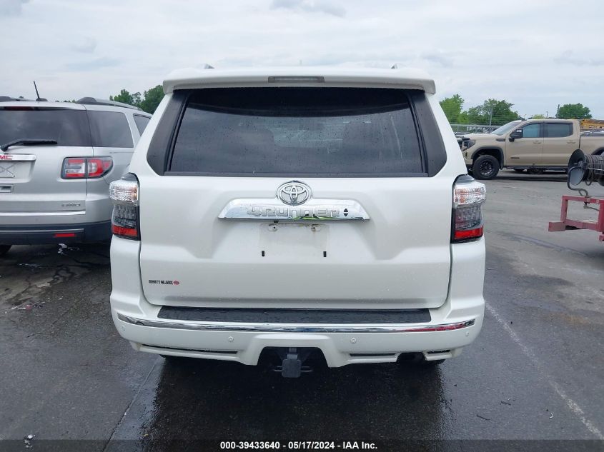 2019 Toyota 4Runner Limited VIN: JTEBU5JR4K5654881 Lot: 39433640