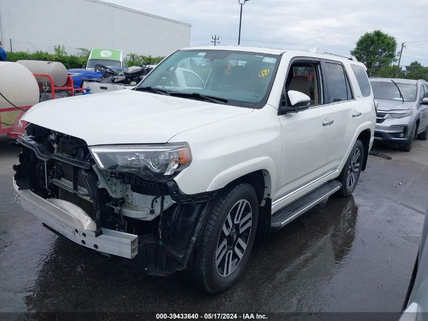 2019 Toyota 4Runner Limited VIN: JTEBU5JR4K5654881 Lot: 39433640