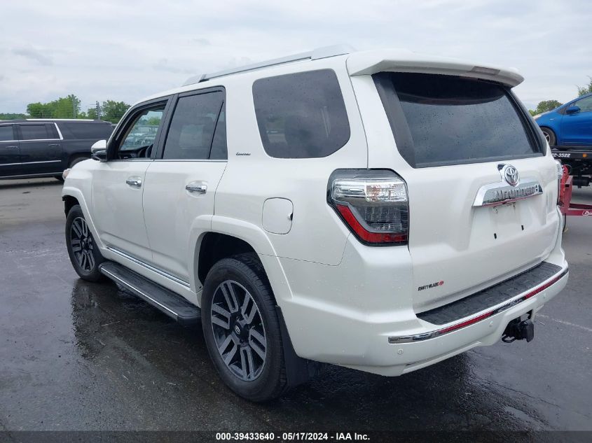 2019 Toyota 4Runner Limited VIN: JTEBU5JR4K5654881 Lot: 39433640