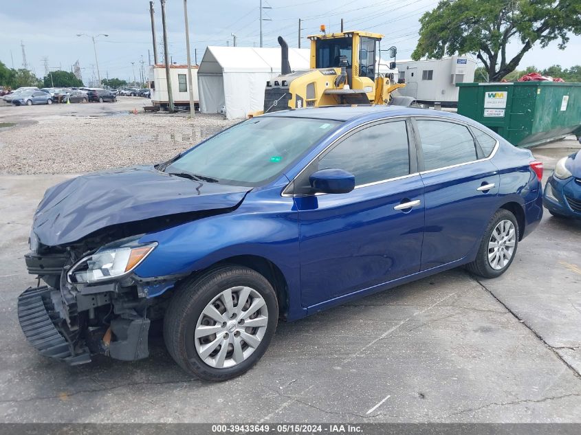 2017 Nissan Sentra S VIN: 3N1AB7AP3HY347068 Lot: 39433649