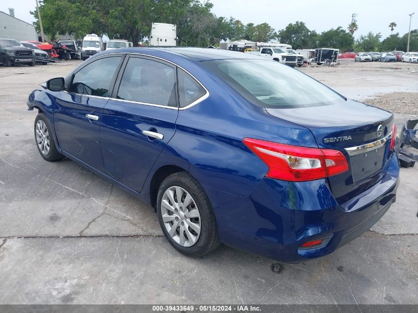 2017 Nissan Sentra S VIN: 3N1AB7AP3HY347068 Lot: 39433649