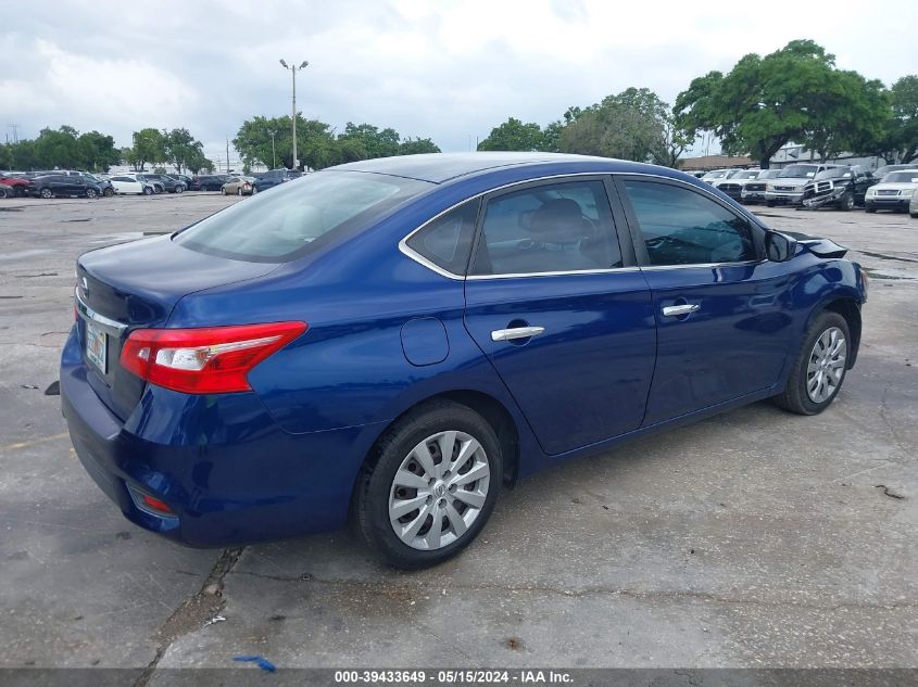 2017 Nissan Sentra S VIN: 3N1AB7AP3HY347068 Lot: 39433649