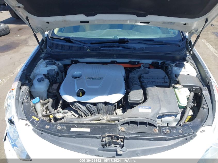2013 Hyundai Sonata Hybrid Limited VIN: KMHEC4A45DA084835 Lot: 39433652