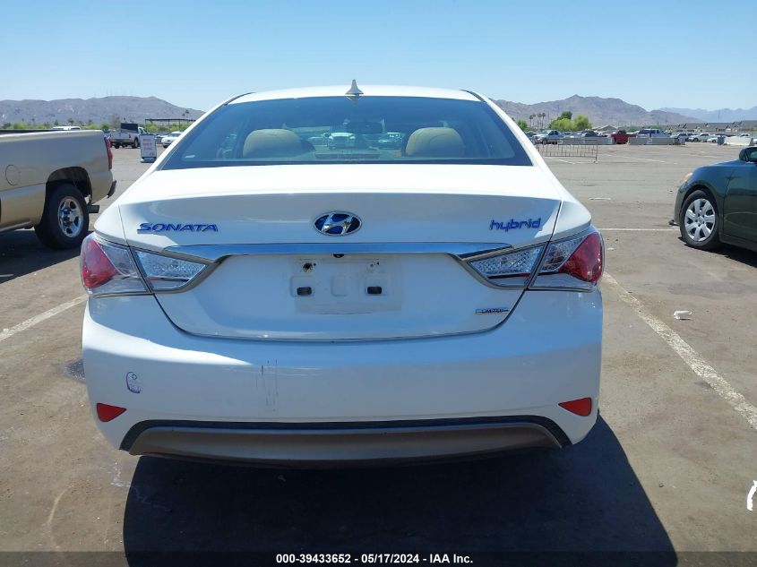 2013 Hyundai Sonata Hybrid Limited VIN: KMHEC4A45DA084835 Lot: 39433652