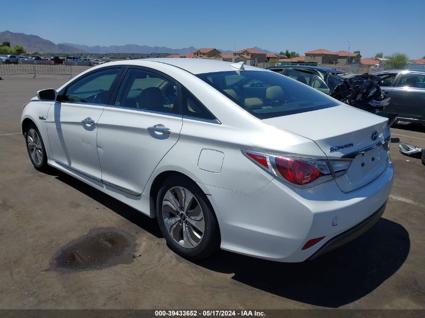 2013 Hyundai Sonata Hybrid Limited VIN: KMHEC4A45DA084835 Lot: 39433652