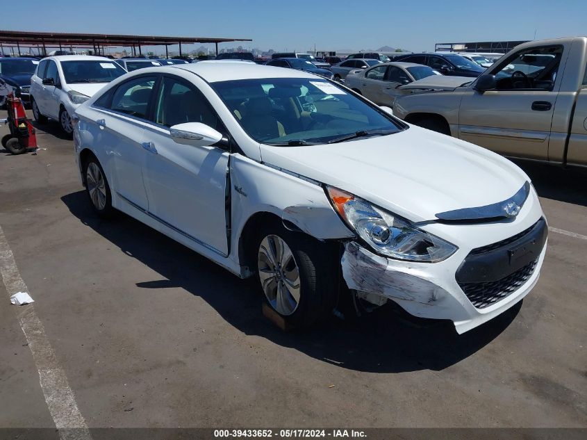2013 Hyundai Sonata Hybrid Limited VIN: KMHEC4A45DA084835 Lot: 39433652