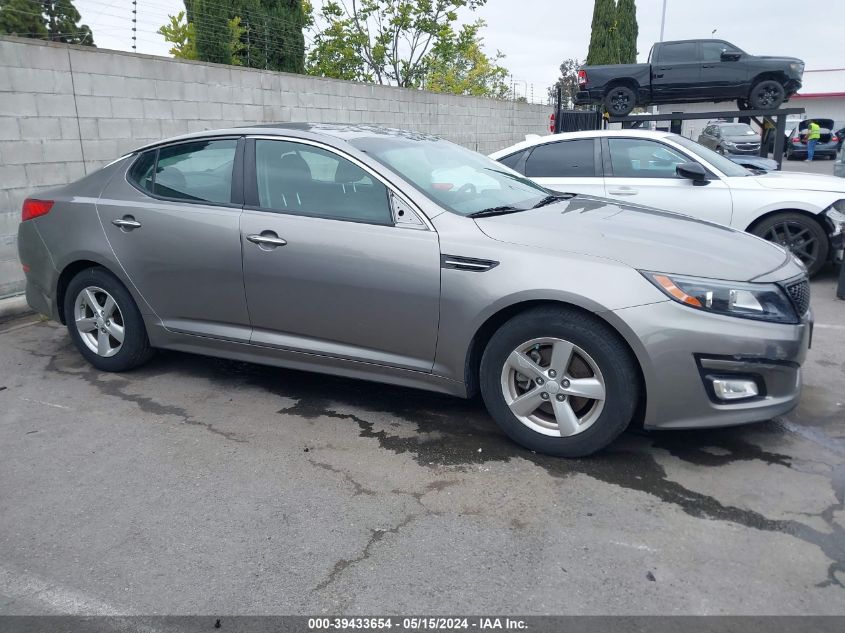 2015 Kia Optima Lx VIN: 5XXGM4A74FG469086 Lot: 39433654