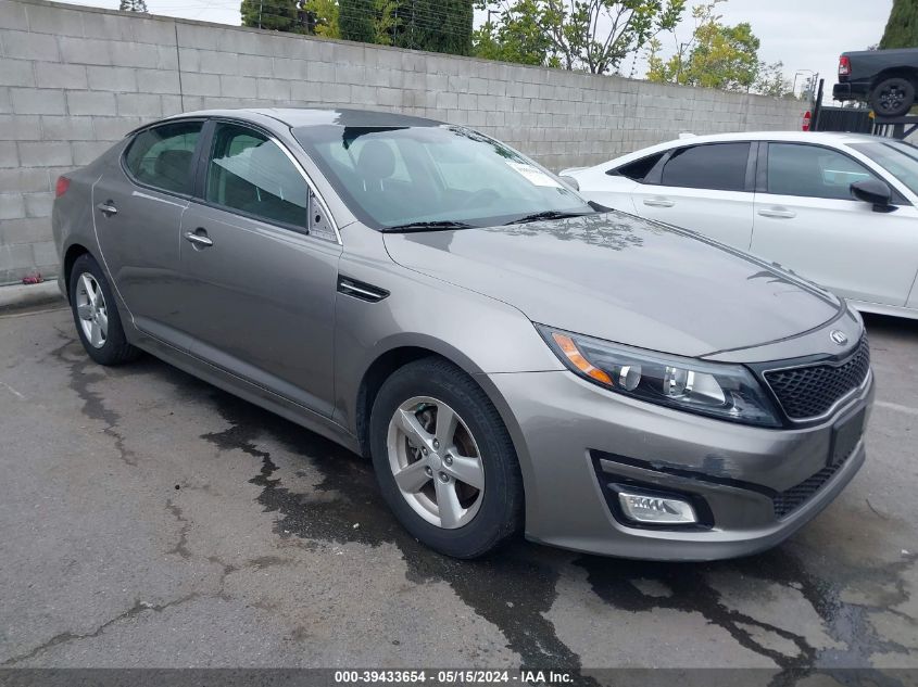 2015 Kia Optima Lx VIN: 5XXGM4A74FG469086 Lot: 39433654