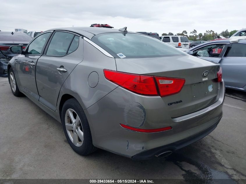 2015 KIA OPTIMA LX - 5XXGM4A74FG469086