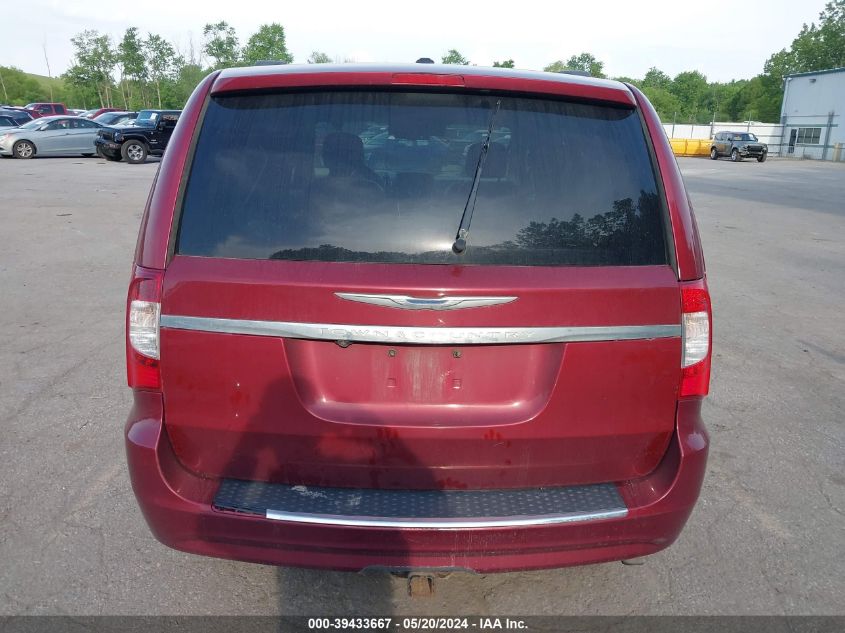 2012 Chrysler Town & Country Touring VIN: 2C4RC1BG2CR401476 Lot: 39433667