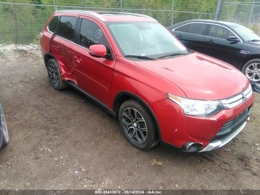 2015 Mitsubishi Outlander Gt VIN: JA4JZ4AX1FZ007860 Lot: 39433672