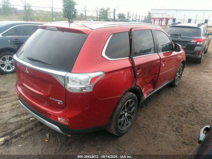 2015 Mitsubishi Outlander Gt VIN: JA4JZ4AX1FZ007860 Lot: 39433672