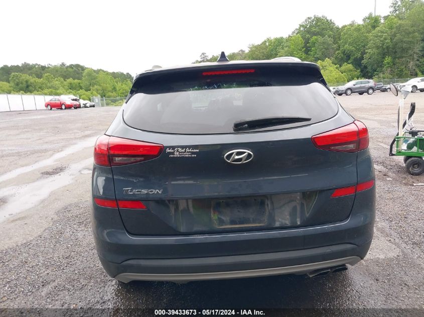 2021 Hyundai Tucson Sel VIN: KM8J33AL6MU282838 Lot: 39433673