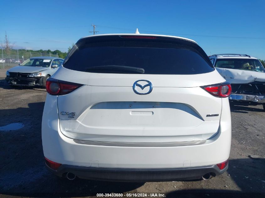 2021 Mazda Cx-5 Grand Touring VIN: JM3KFBDM2M0396705 Lot: 39433680