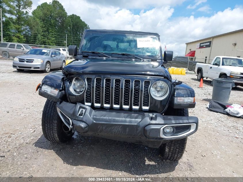 2023 Jeep Gladiator Overland 4X4 VIN: 1C6HJTFG4PL523236 Lot: 39433681