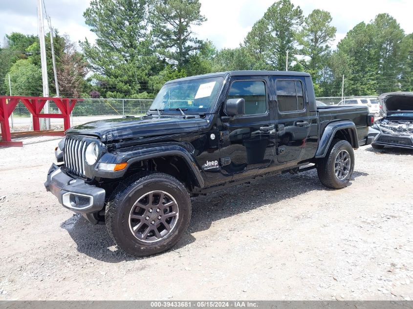 2023 Jeep Gladiator Overland 4X4 VIN: 1C6HJTFG4PL523236 Lot: 39433681