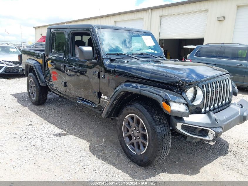 2023 Jeep Gladiator Overland 4X4 VIN: 1C6HJTFG4PL523236 Lot: 39433681