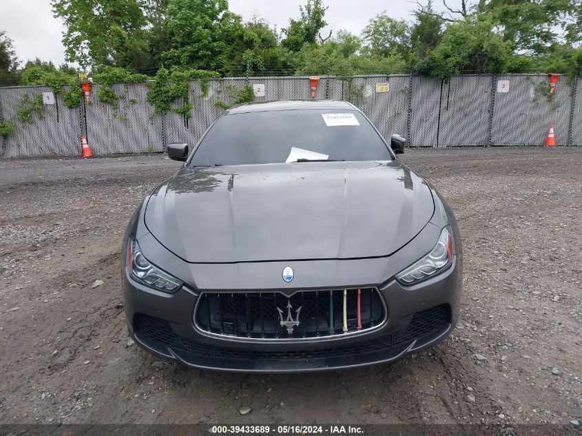 2014 Maserati Ghibli S Q4 VIN: ZAM57RTA1E1113270 Lot: 39433689