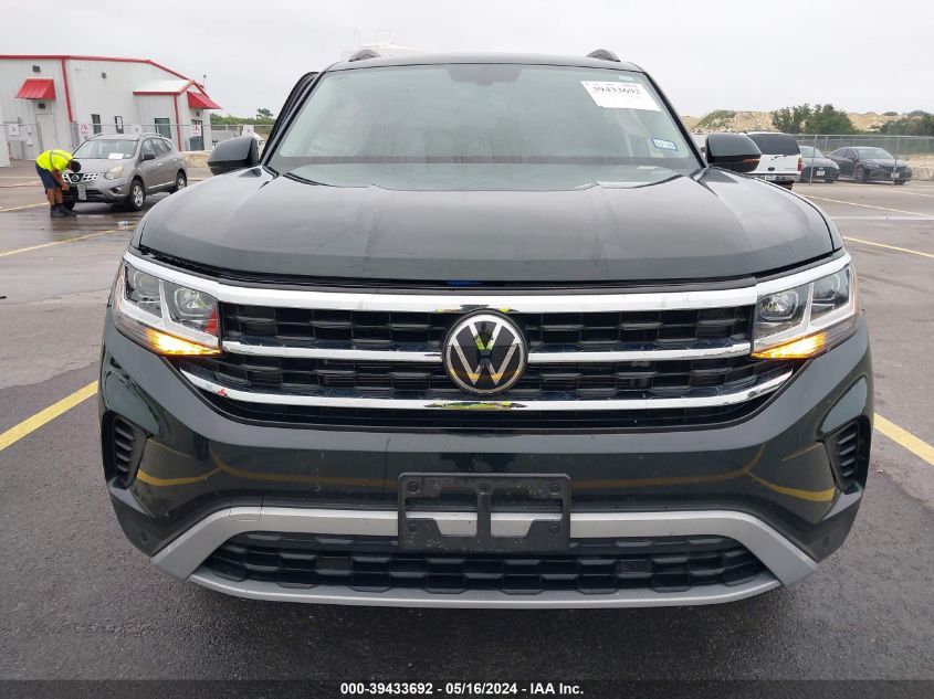 2021 Volkswagen Atlas 2.0T Se W/Technology VIN: 1V2JP2CA6MC603957 Lot: 39433692