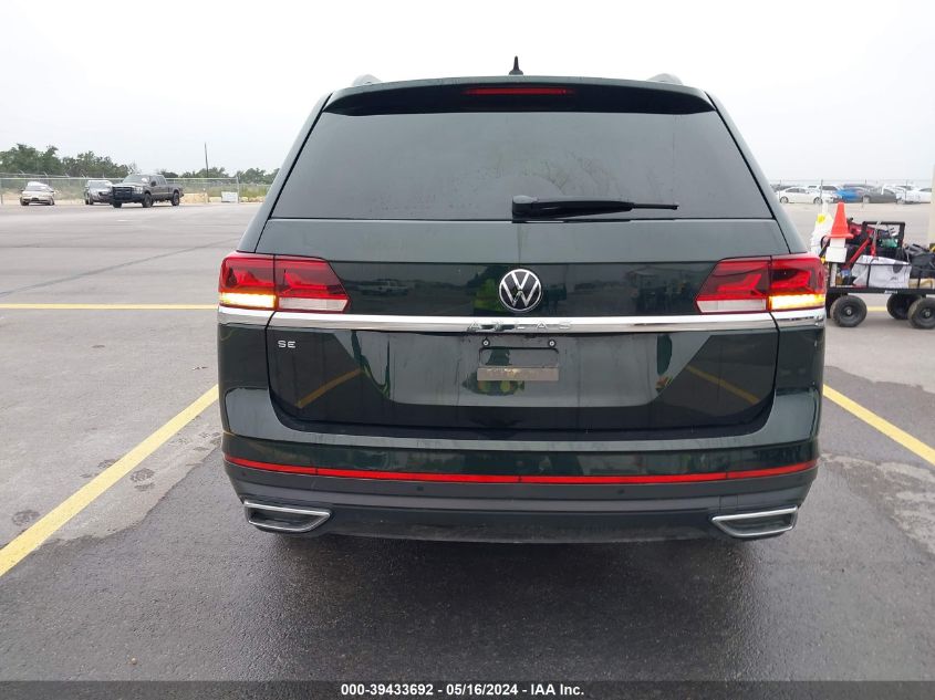 2021 Volkswagen Atlas 2.0T Se W/Technology VIN: 1V2JP2CA6MC603957 Lot: 39433692