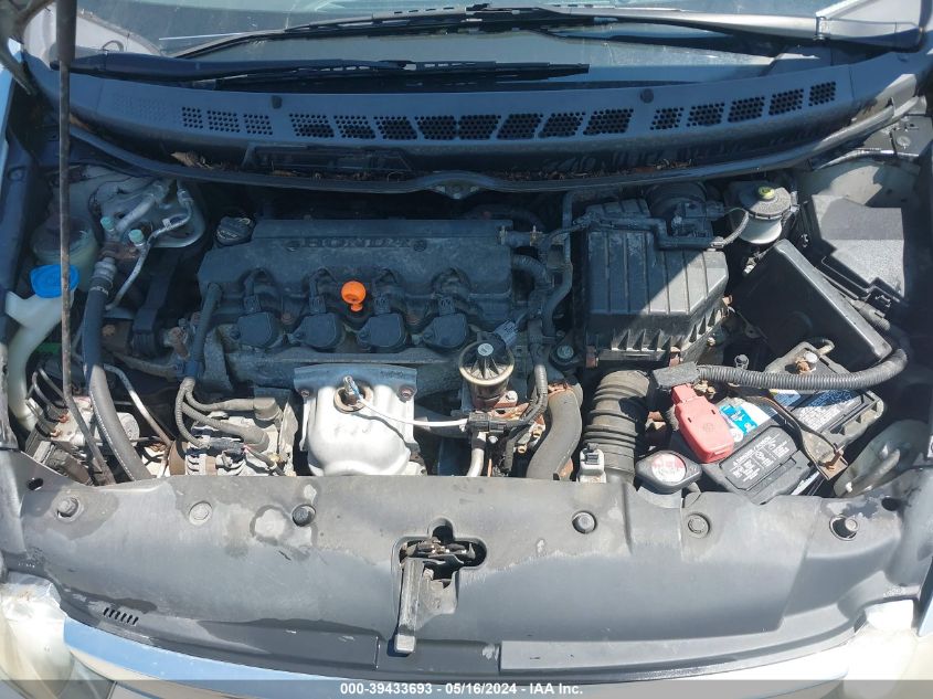 2008 Honda Civic Lx VIN: 1HGFA16508L057603 Lot: 39433693