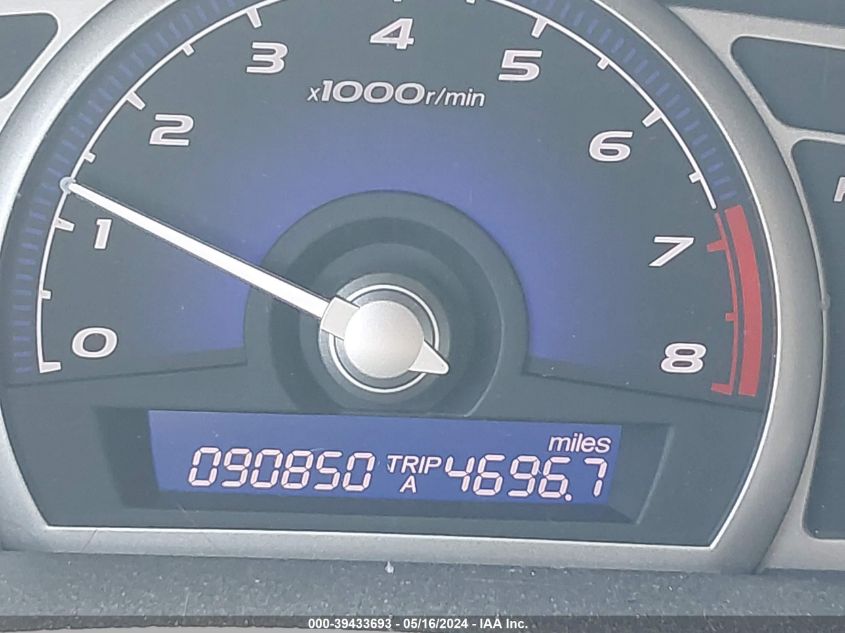 2008 Honda Civic Lx VIN: 1HGFA16508L057603 Lot: 39433693