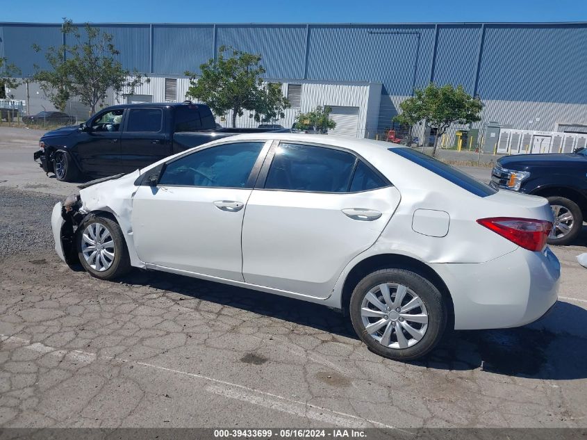 2017 Toyota Corolla Le VIN: 5YFBURHEXHP680816 Lot: 39433699