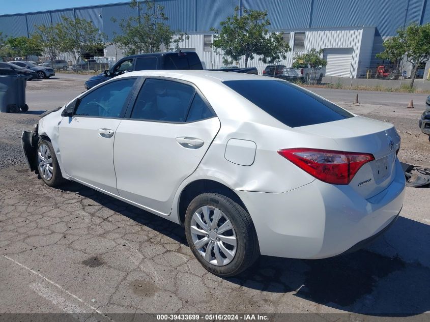 2017 Toyota Corolla Le VIN: 5YFBURHEXHP680816 Lot: 39433699