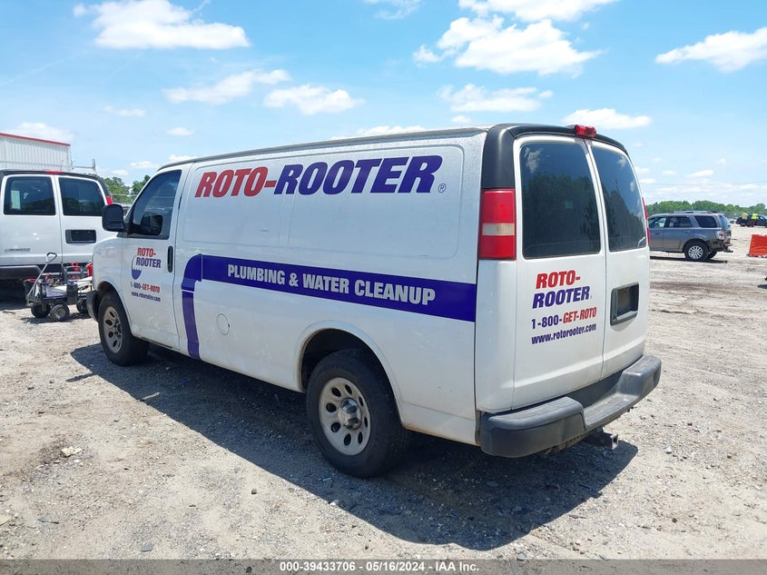 2014 CHEVROLET EXPRESS 1500 WORK VAN - 1GCSHAF41E1201490