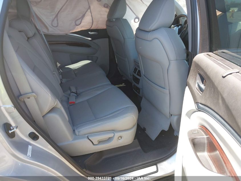 2014 Acura Mdx Advance Pkg W/Entertainment Pkg VIN: 5FRYD4H86EB038249 Lot: 39433721