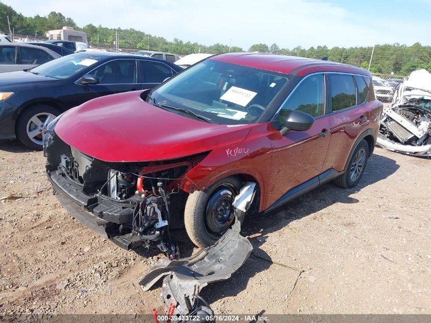 2023 Nissan Rogue S VIN: 5N1BT3AA3PC790455 Lot: 39433722