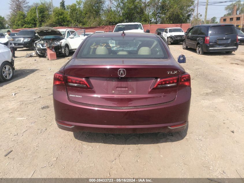 2015 Acura Tlx V6 VIN: 19UUB2F33FA006937 Lot: 39433723